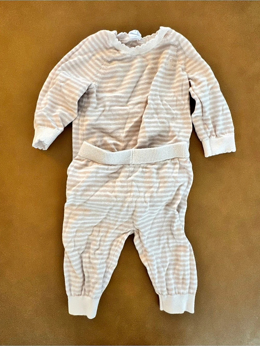 Gap Baby Striped Footie Set 3-6M